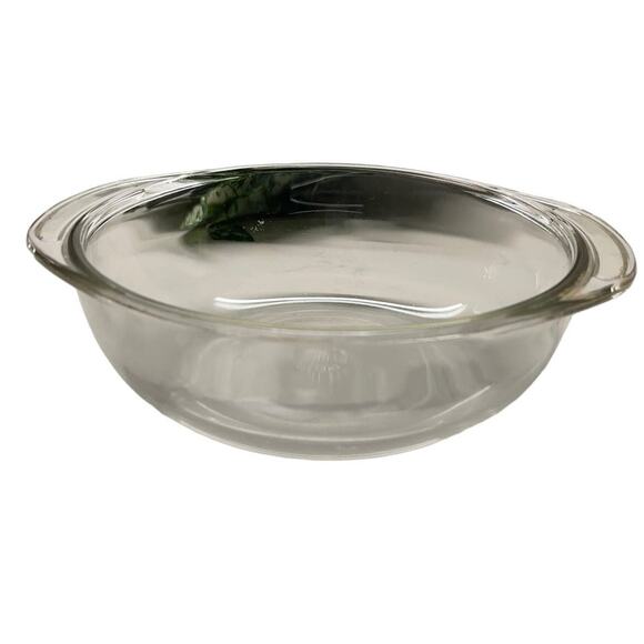 Vintage PYREX #023 Clear Glass 1.5 Quart Casserole Dish Bowl - No Lid - Picture 1 of 5